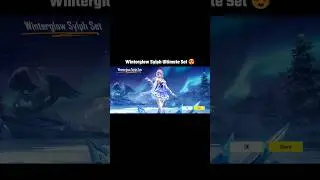 Winterglow Sylph Ultimate Set 😍 BGMI #shorts #pubgmobile #bgmi #darrowgaming