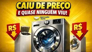 🧺 M&aacute;quinas de Lavar Baratas no Mercado Livre | M&aacute;quina de Lavar em Promo&ccedil;&atilde;o | Ofertas Ativas Hoje