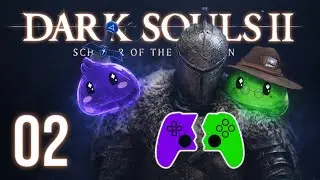 🔴 Dark Souls 2 en pareja con MITAD del control cada uno | Challenge