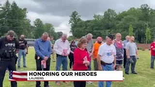 Laurens Co Hall of Heroes holds Memorial Day ceremony