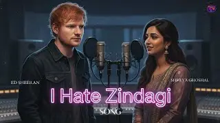 I Hate Zindagi | Emotional Duet Song | Ed Sheeran & Shreya Ghoshal | Heartfelt Music