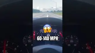 60-140 MPH ACCELERATION IN A CAMARO ZL1! Got carried away 😅