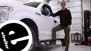 etrailer | A Closer Look at the Carr Custom-Fit Side Steps on a 2019 Ford F-150