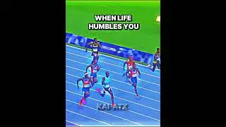 When Life Humbles You #olympics #sprinter #100m #trackandfield #usainbolt #noahlyes