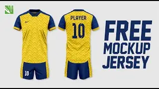 Free Mockup Jersey CorelDraw | Free Download Mockup Jersey