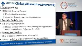 Value-on-investment and funding models to support modernization of healthcare infrastructure