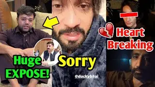 Ducky Bhai Huge EXPOSE! 😱 Waqar Zaka SORRY.. | Two Heartbreaking News 💔