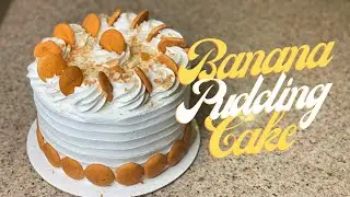 How to make THE BEST banana pudding cake!
