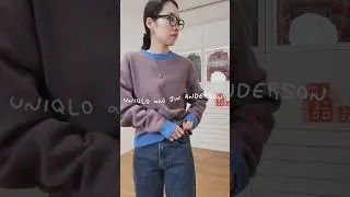 UNIQLO and JW ANDERSON #uniqlo #uniqloコーデ #jwanderson #fashion #outfit #lookbook #ユニクロ #fallfashion