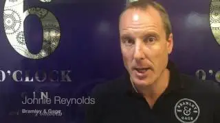 Jonnie Reynolds of 6 O' Clock Gin speaking at the Speciality & Fine Food Fair 2016 | betterRetailing