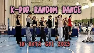 🇪🇸 K-POP RANDOM DANCE in public| ROTA GO! 2025 | PIRATE WOLVES