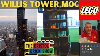 Best Close Up: LEGO Willis Tower (Sears Tower)  | Bristol Brick Show 2022