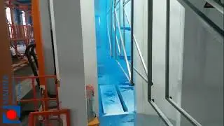 Metal Racks Powder Coating Line