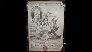 THE SEA HAWK Milton Sills Enid Bennett silent movie song (J A Tunbridge) 1924