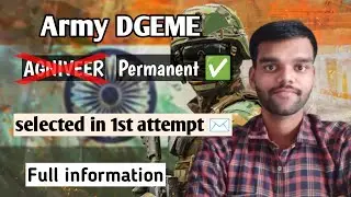 Army DGME Selection Process Explained in Simple Words! By selected candidate