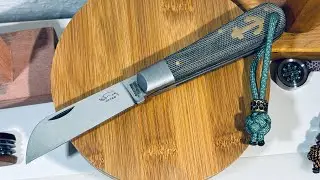 Otter Ankermesser ⭐️Knifelounge Exclusive⭐️ Micarta - nach 2 Minuten ausverkauft 🌪️ Review
