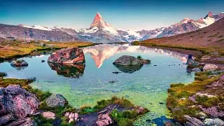 Relaxing Music with Beautiful Nature, Stress Relief, Soothing Music