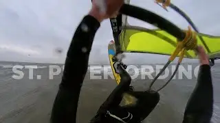 Wave sailing in St. Peter Ording in 25-35 knots | Kooks on the water