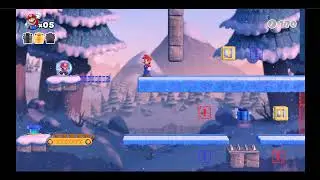 MARIO VS. DONKEY KONG. Level 6-4 (Part 2). SLIPPERY SUMMIT