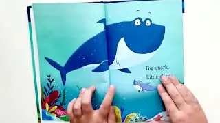 Большая акула, маленькая акула 🦈 | Чтение вслух с Габриэлем | Книга для 1-го уровня
