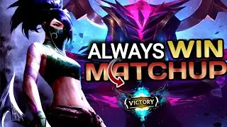 THIS ONE TRICK WINS YOU THE MATCHUP - Akali Top (vs Karma)