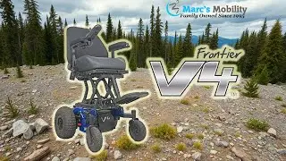 Frontier V4 Rear-Wheel Drive Extreme Off-Road Powerchair with 12