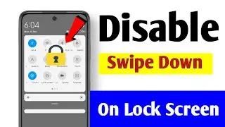 Lock Screen Par Notification Bar Disable Kaise Kare | Notification Bar Lock Android 2025
