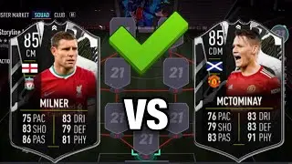 WHO TO CHOOSE?! SHOWDOWN MILNER VS SHOWDOWN MCTOMINAY! - FIFA 21
