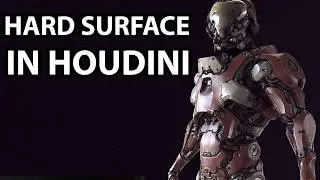 Новый аддон для моделирования твердых поверхностей в Houdini | Modeler 26