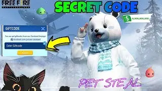 Free Fire Pet Steal Secret Code 🔥 | 100% Working FF Gift Code 