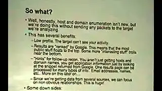 DEF CON 13 - Johnny Long, Google Hacking for Penetration Testers