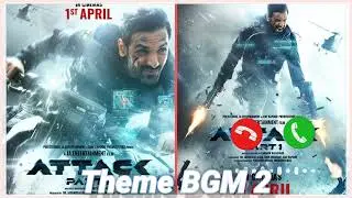 Attack - Part 1 Theme BGM 2 | Mobile Ringtone |Download Now👇🏻| #attack #johnabraham #ringtone