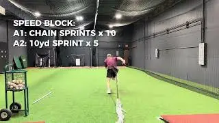 Speed Training: Acceleration and Upper Body Strength Work