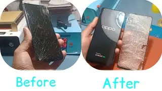 Super AMOLED Display Glass Replacement | Oppo F19 Pro+ Touch Glass Change Only |