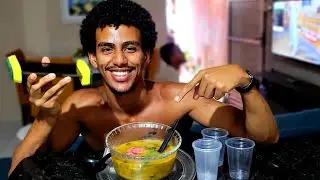 ASMR O CALDO VERDE 🤤 QUE ESQUENTA QUALQUER NOITE FRIA 🇧🇷 #mukbang #mouthsounds