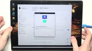 Как настроить отпечаток пальца на DELL 7320 Detachable