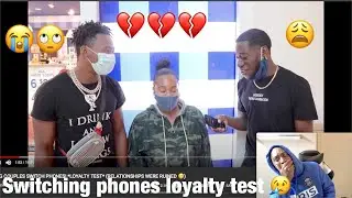 Couples switching phones prank📱📲 📞 (Reaction Video)