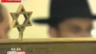 Lech Kaczynski obchodzi swięta chanuka.mp4
