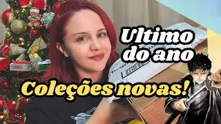 UNBOXING DE NATAL: Ultimos mangás do ano 2025 (panini, capitão onigiri, amazon)