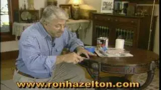 How to Fill In and Touch Up a Gouge on a Table Edge