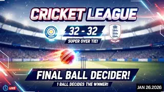 ​MOST INTENSE SUPER OVER! 😱 India vs England | 32 Runs Scored!|1 Ball, 1 Winner!🏆.#amrik108 #cricket