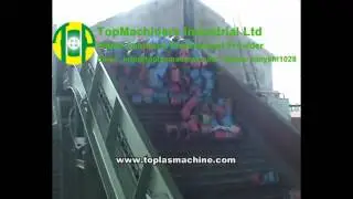 semi automatic horizontal hydraulic presser pressing machine baler baling machine