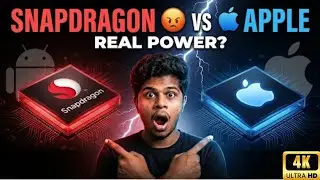 Snapdragon vs Apple Processor 😱 | யார் REAL KING? 🔥 Tamil Tech Explained