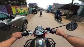 Raw POV: Afternoon Ride on Royal Enfield Bullet 350 🏍️ I 4K