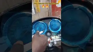 Hero Splendor Plus Bike Meter Lamination# Hero Splendor Bike Modify # Viral Short Video