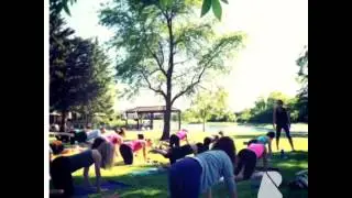 Yoga & wine