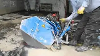KERN-DEUDIAM | Electric Floor Saw KDF800-E | Russian Tutorial