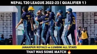Lumbini All Stars Won A Thriller | Qualifier 1 Analysis |  Nepal T20