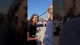 Where&rsquo;s your channel covering this? | Egyptian activist confronts CNN reporter Clarissa Ward | Gaza