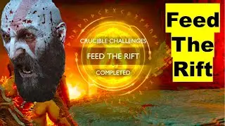 TRICKS for the FEED THE RIFT Crucible Challenge in Muspelheim, God of War Ragnarok #godofwarragnarok